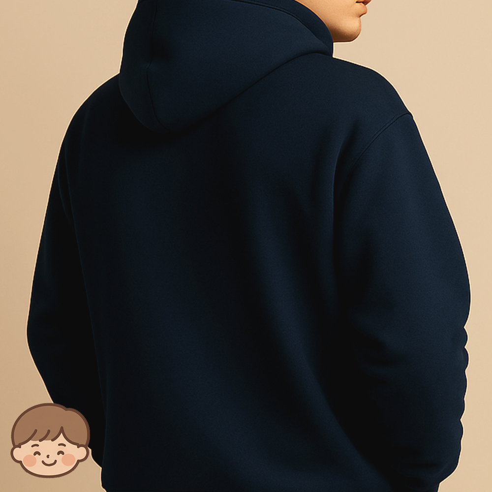 Cozy Unisex Oversized Hoodie – Blueberry Jam