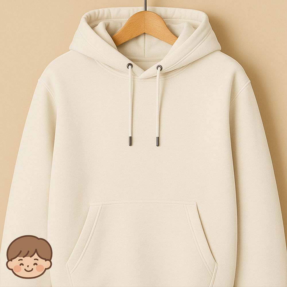 Cozy Unisex Oversized Hoodie – Buttermilk