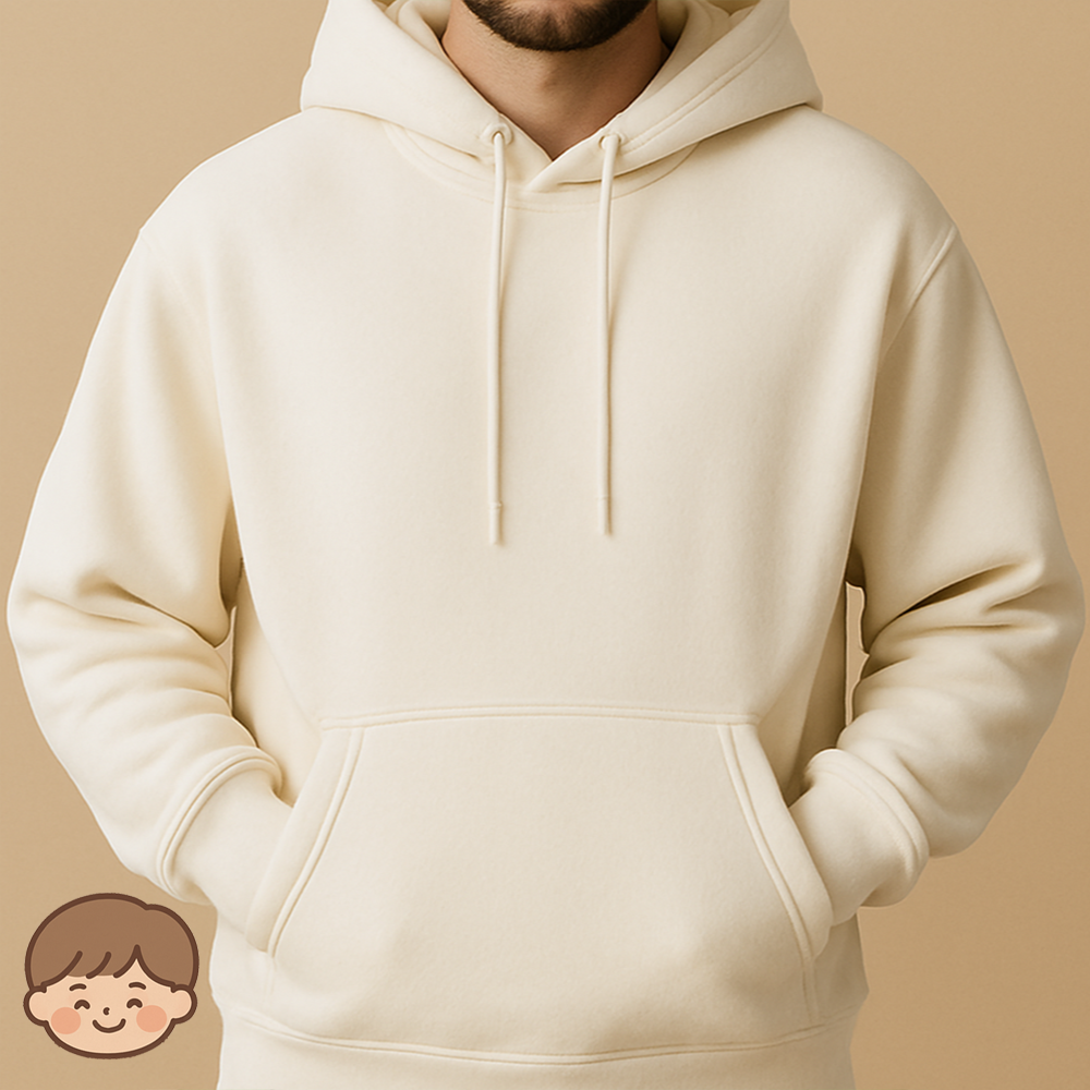 Cozy Unisex Oversized Hoodie – Buttermilk