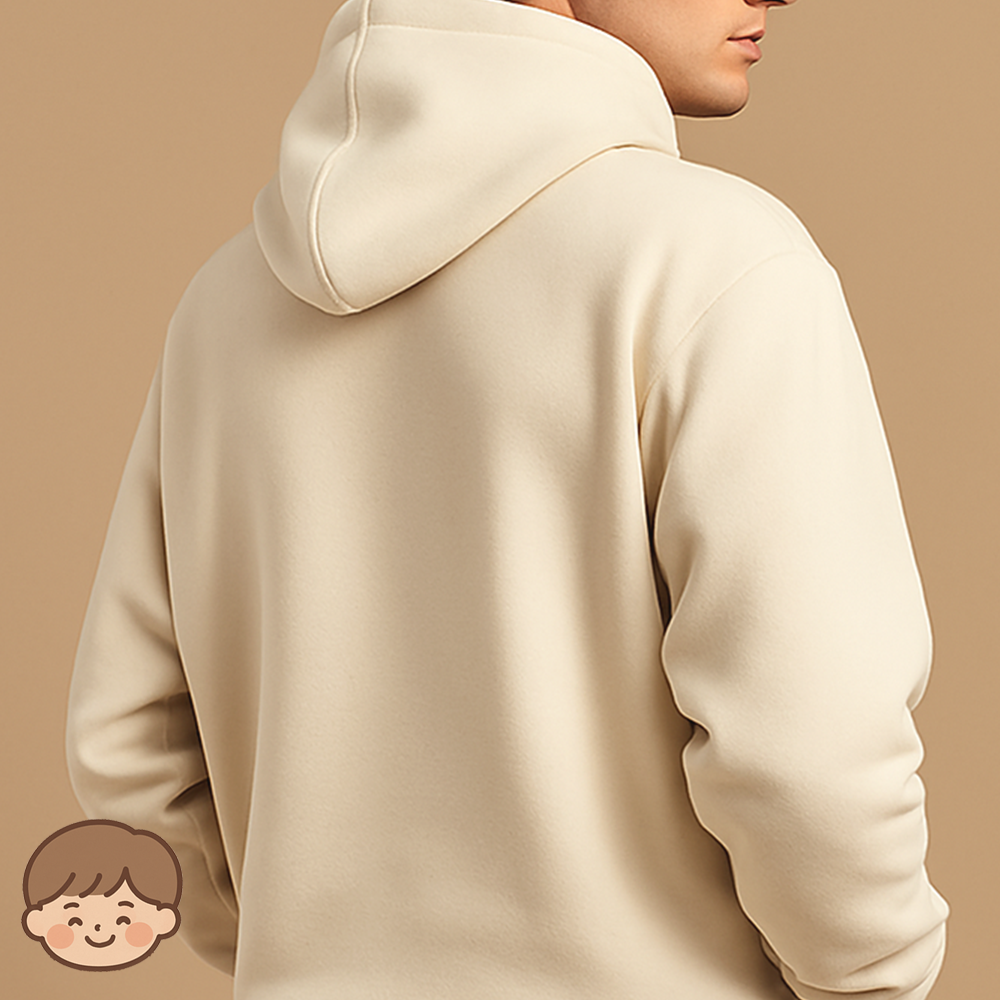 Cozy Unisex Oversized Hoodie – Buttermilk