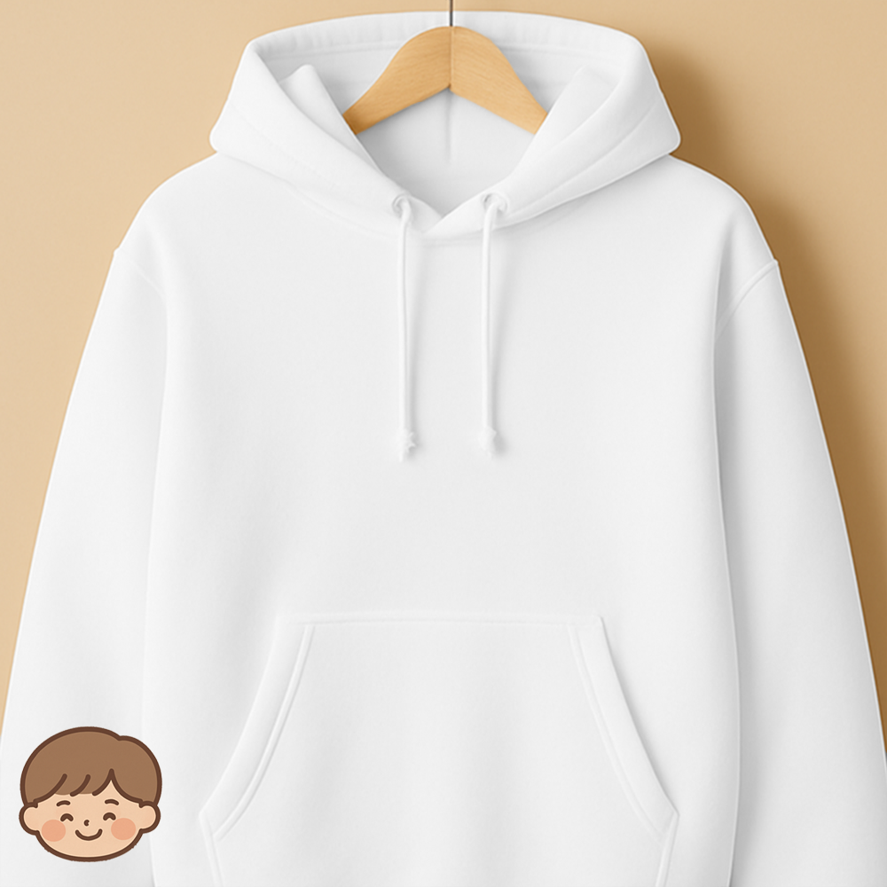 Cozy Unisex Oversized Hoodie – Vanilla Cloud
